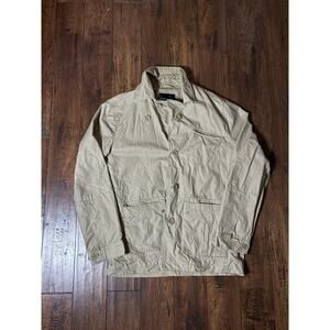 Structure Canvas Utility Jacket Men’s M Workwear Barn Coat Tan Streetwear